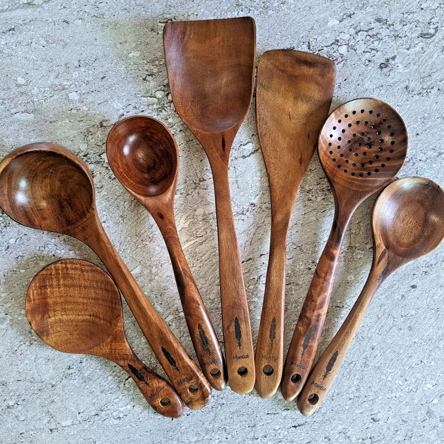 Teak Wooden Utensil Set