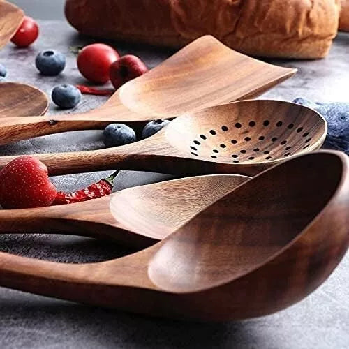 Teak Wooden Utensil Set