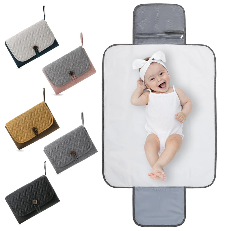 Portable Multifunction Foldable Waterproof Changing Pad Newborn Baby Diaper Changing Mat Changing Pads