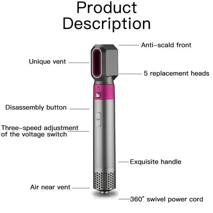 5 in 1 Magic Hair Styler Pro