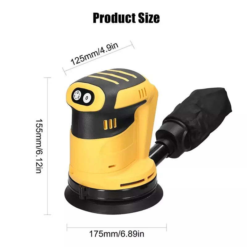 Cordless Random Orbital Sander